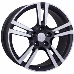 WSP ITALY W1054 SATURN (R20 11 5X130 68 71,6) DULL BLACK POLISHED