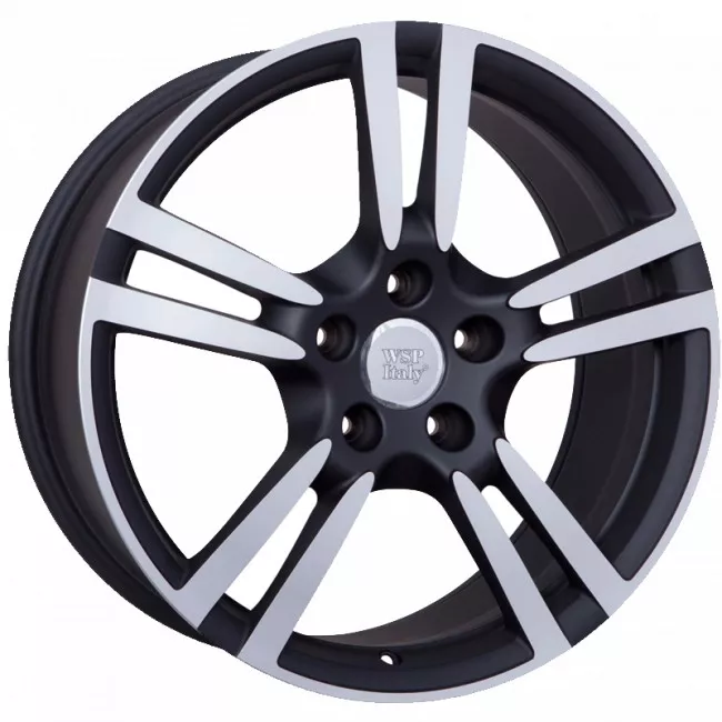 WSP ITALY W1054 SATURN (R20 11 5X130 68 71,6) DULL BLACK POLISHED