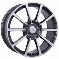 WSP ITALY W1055 LEGEND (R20 10 5X130 45 71,6) ANTHRACITE POLISHED