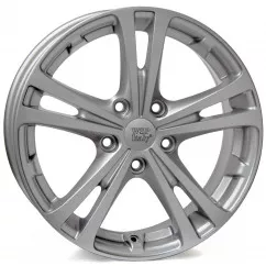 WSP ITALY W3502 DANUBIO (15 6 5x112 47 57,1) SILVER POLISHED