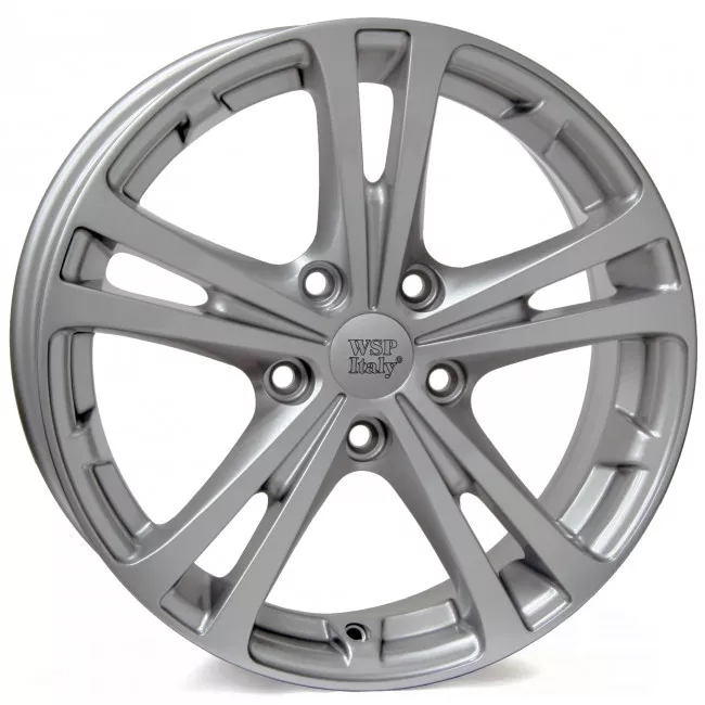 WSP ITALY W3502 DANUBIO (15 6 5x112 47 57,1) SILVER POLISHED