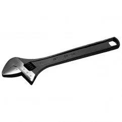 Ключ разводной 200 мм, 0-25 мм, Cr-V, фосфатированный MASTER TOOL (76-0222)