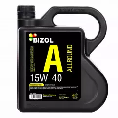 Моторное масло BIZOL Allround 15W-40 4л