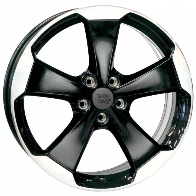 WSP ITALY W465 Laceno (R19 7.5 5X112 51 57,1) GLOSSY BLACK POLISHED WSP ITALY W465 Laceno (R19 7.5 5X112 51 57,1) GLOSSY BLACK POLISHED