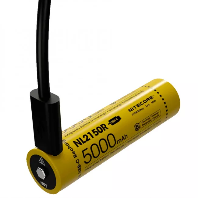 Акумулятор 21700 (5000mAh) Nitecore NL2150R (6-1379_50_R)