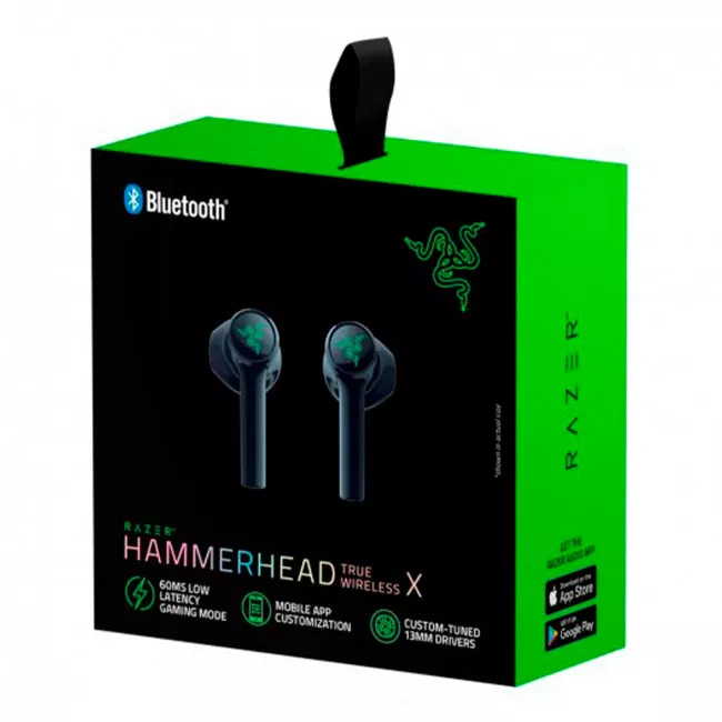 Навушники Razer Hammerhead True Wireless X Black (RZ12-03830100-R3G1)