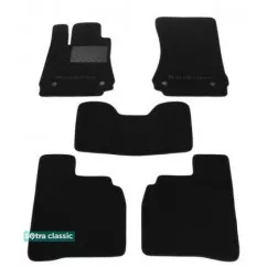 Двошарові килимки Sotra Classic 7mm Black для Mercedes-Benz S-Class (long)(W221) 2006-2013