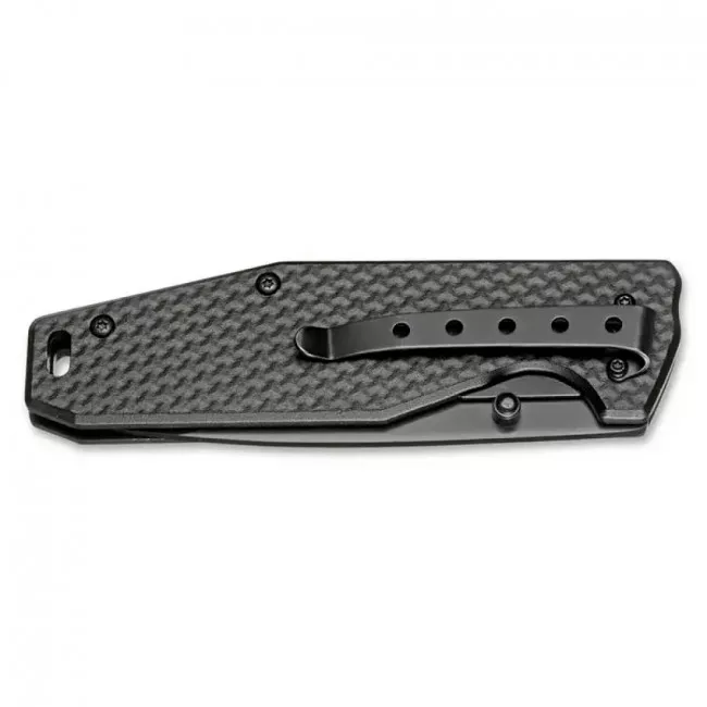 Нож складной Boker Magnum Cluster (длина: 204мм, лезвие: 86мм, черное) (227-1164)