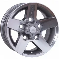 WSP ITALY W2354 MALI (R16 7 5X165 33 114) ANTHRACITE POLISHED