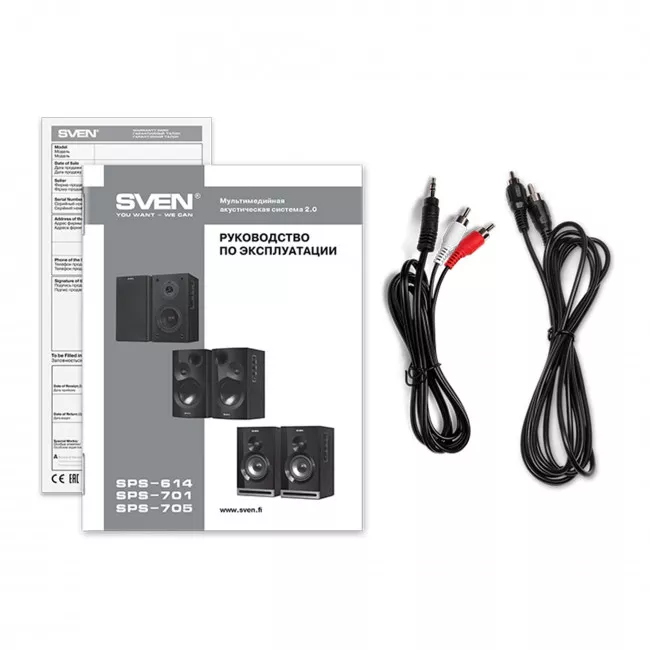 Акустична система Sven SPS-614 Black (00460201)