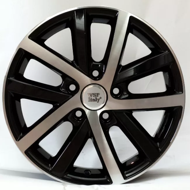 WSP ITALY W460 RHEIA (16 6,5 5x112 54 57,1) GLOSSY BLACK POLISHED WSP ITALY W460 RHEIA (16 6,5 5x112 54 57,1) GLOSSY BLACK POLISHED