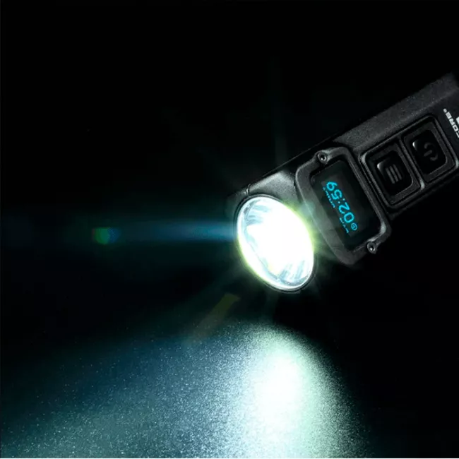 Надпотужний накладний ліхтар із OLED дисплеєм Nitecore TUP, чорний (6-1344_black)