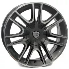 WSP ITALY W317 RIGA (R16 6,5 4X98 40 58,1) ANTHRACITE POLISHED