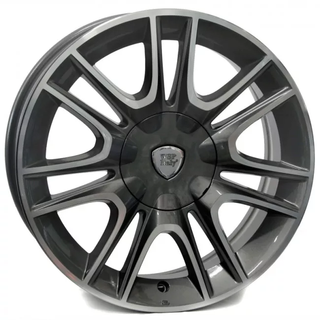 WSP ITALY W317 RIGA (R16 6,5 4X98 40 58,1) ANTHRACITE POLISHED