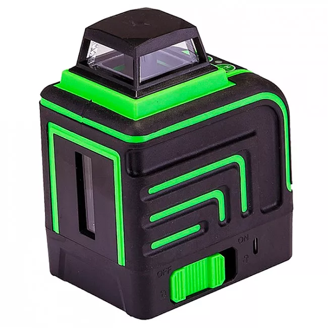 Рівень лазерний MASTER TOOL H360+V, 2 лазерні головки GREEN, 0.2мм/м, 10м, Li-ion, сумка (30-1906)