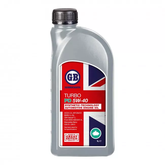 Моторное масло GB Lubricants TURBO PD 5W/40 1л (PD5W40-1) Моторное масло GB Lubricants TURBO PD 5W/40 1л (PD5W40-1)