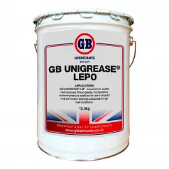 Смазка пластичная GB Lubricants UNIGREASE LEP0 12,5 кг (UNILEP0-12.5)