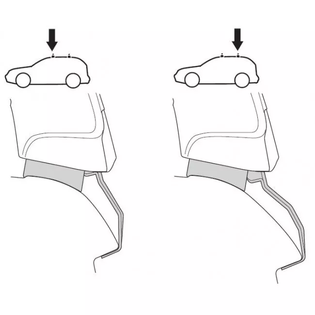 Монтажний комплект Thule для Acura MDX (2195)