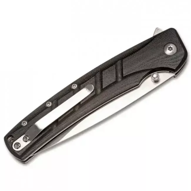 Нож складной Boker Magnum Gatto Nero (длина: 210мм, лезвие: 100мм), черный (227-1155)