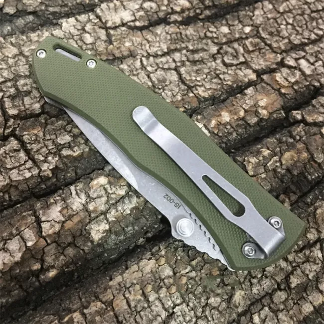 Нож складной Skif Swing (длина: 205мм, лезвие: 90мм), оливковый (224-1052_olive)