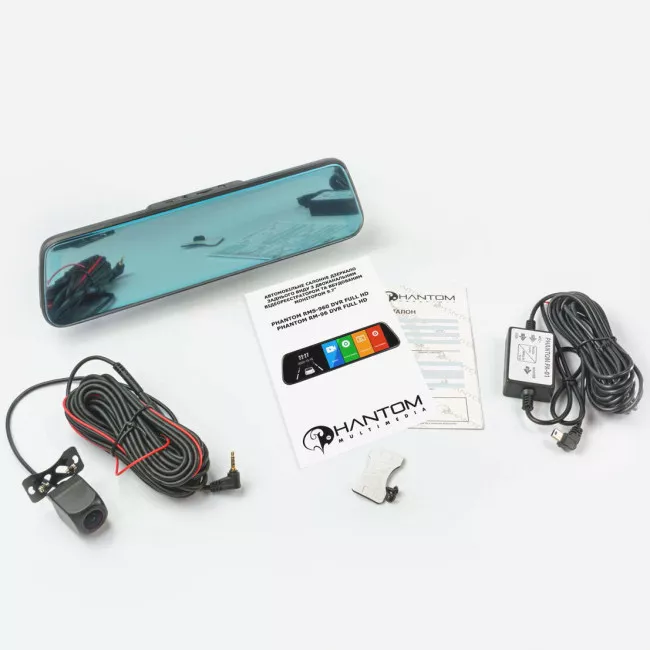 Дзеркало заднього виду PHANTOM RMS-960 DVR Full HD-11 (41844171)