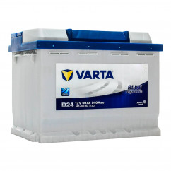 Аккумулятор Varta Blue Dynamic D24 6CT-60Ah (-/+) (560 408 054)