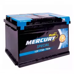 Акумулятор Mercury Special Plus 6СТ-77Ah (-/+) (P47291)