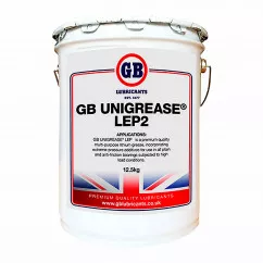 Смазка пластичная GB Lubricants UNIGREASE LEP2 12,5 кг (UNILEP2-12.5)