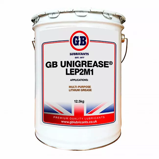 Мастило пластичне GB Lubricants UNIGREASE LEP2M1 12,5 кг (UNILEP2M1-12.5)