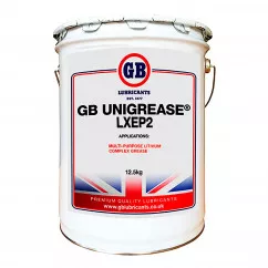 Смазка пластичная GB Lubricants UNIGREASE LXEP2 12,5 кг (UNILXEP2-12.5)