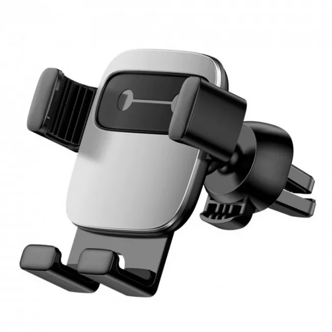 Держатель автомобильный Baseus Cube Gravity Vehicle Mounted Silver (SUYL-FK0S)(240010012)