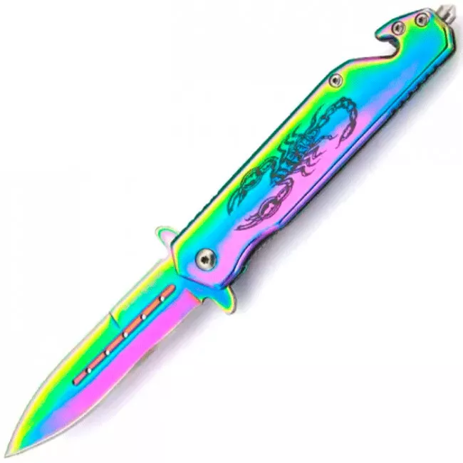 Нож складной Boker Magnum Dream Scorpion (длина: 207мм, лезвие: 87мм), стальной (227-1035)