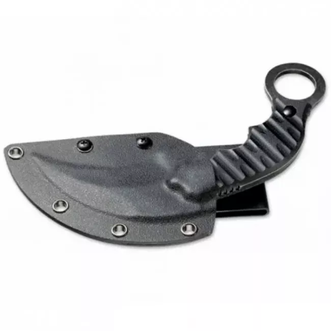 Нож фиксированный Boker Magnum Hotel Romeo (длина: 171мм, лезвие: 72мм), черный (227-1052)