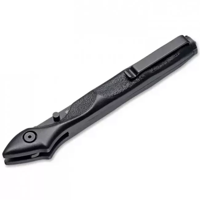 Нож складной Boker Plus Urban Survival (длина: 144мм, лезвие: 40мм, черное), черный (227-1108)