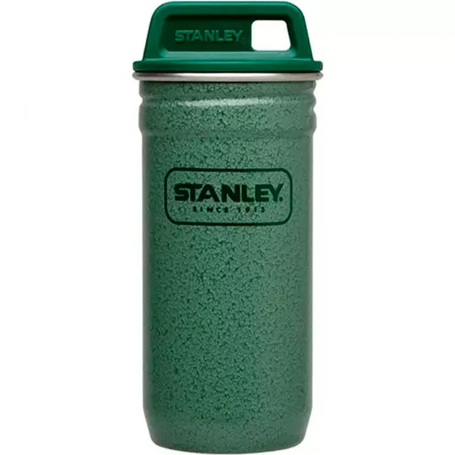 Набор Stanley Adventure Combo (футляр-фляга (0,59л) + 4 рюмки), зеленый (79-1019)