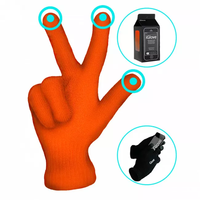 Перчатки IGLOVE  orange (4822356754398)