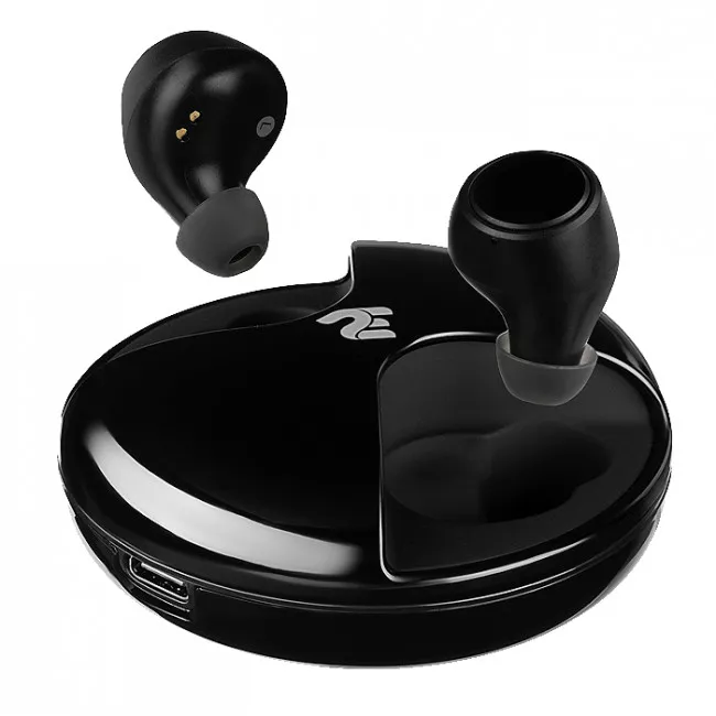 Навушники 2E RainDrops Light True Wireless Waterproof Mic Black (2E-EBTWRDLBK)