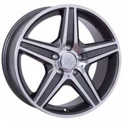 WSP ITALY W758 AMG CAPRI (R17 8 5X112 47 66,6) ANTHRACITE POLISHED