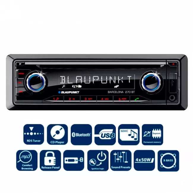 Автомагнитола Blaupunkt Brisbane 270 BT (00000000930)