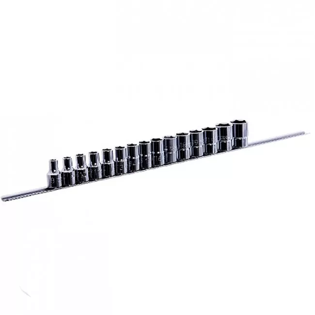 Набор головок TOPTUL 1/2" 15ед. на планке (GAAQ1602U)