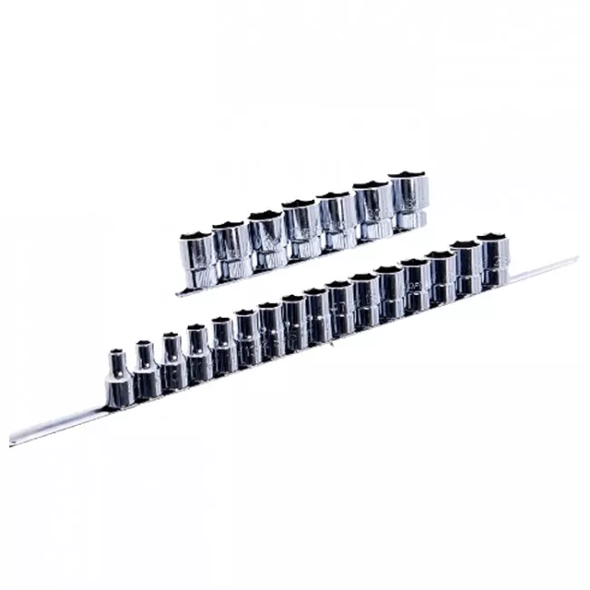 Набор головок TOPTUL 1/2" 23ед. на планке (GAAQ1604U)