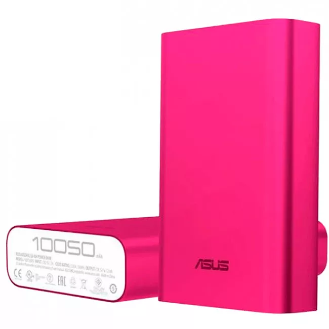 Портативное зарядное устройство ASUS ZEN POWER 10050mAh Pink (90AC00P0-BBT080)