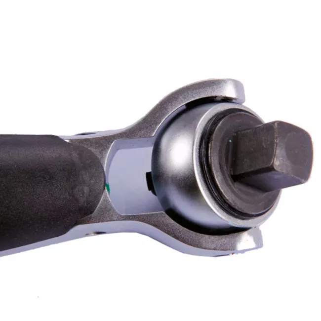 Трещотка TOPTUL 1/2" с шарниром (360°) 72 з. укороченная 1/4"х1/2" (CJMM1616)