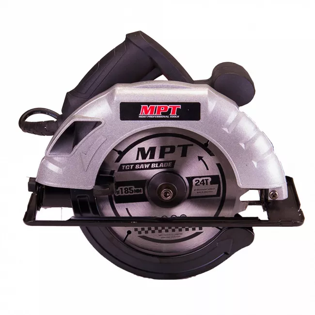 Пила циркулярна МРТ 1200 Вт, 185*20 мм, 5000 об/хв (MCS1805P)