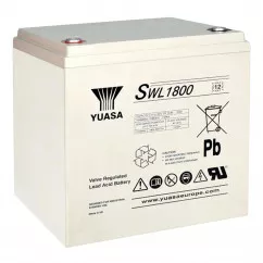 Аккумулятор Yuasa SWL 1800 (+/-)