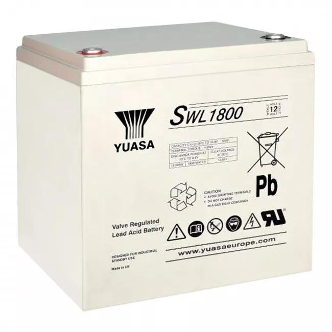 Аккумулятор Yuasa SWL 1800 6CT-55Ah Аз