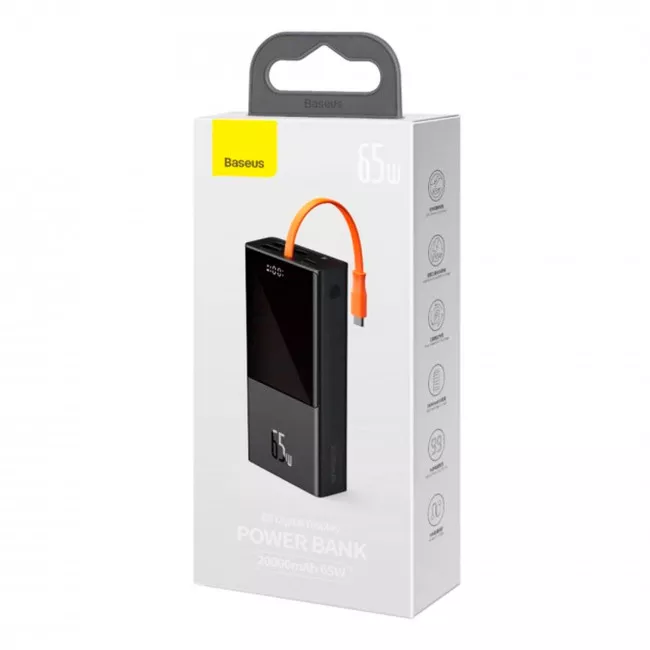 Универсальная мобильная батарея Baseus 20000mAh PD 65W QC 3.0 (PPIMDA-D01)