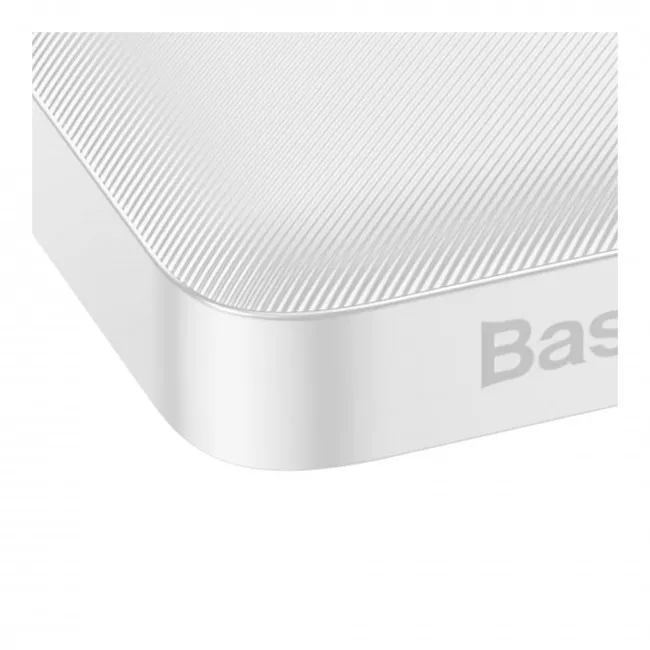 Універсальна мобільна батарея Baseus Bipow 10000mAh PD 20W QC 3.0 White (PPDML-L02)