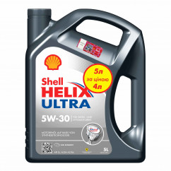 Моторное масло Shell Helix Ultra 5W-30 5л АКЦИЯ