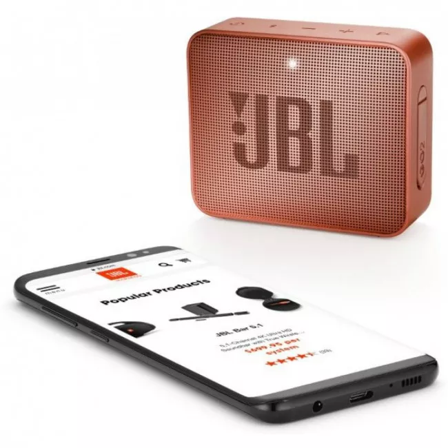 Портативная акустика JBL GO 2 Sunkissed Cinnamon (JBLGO2CINNAMON)